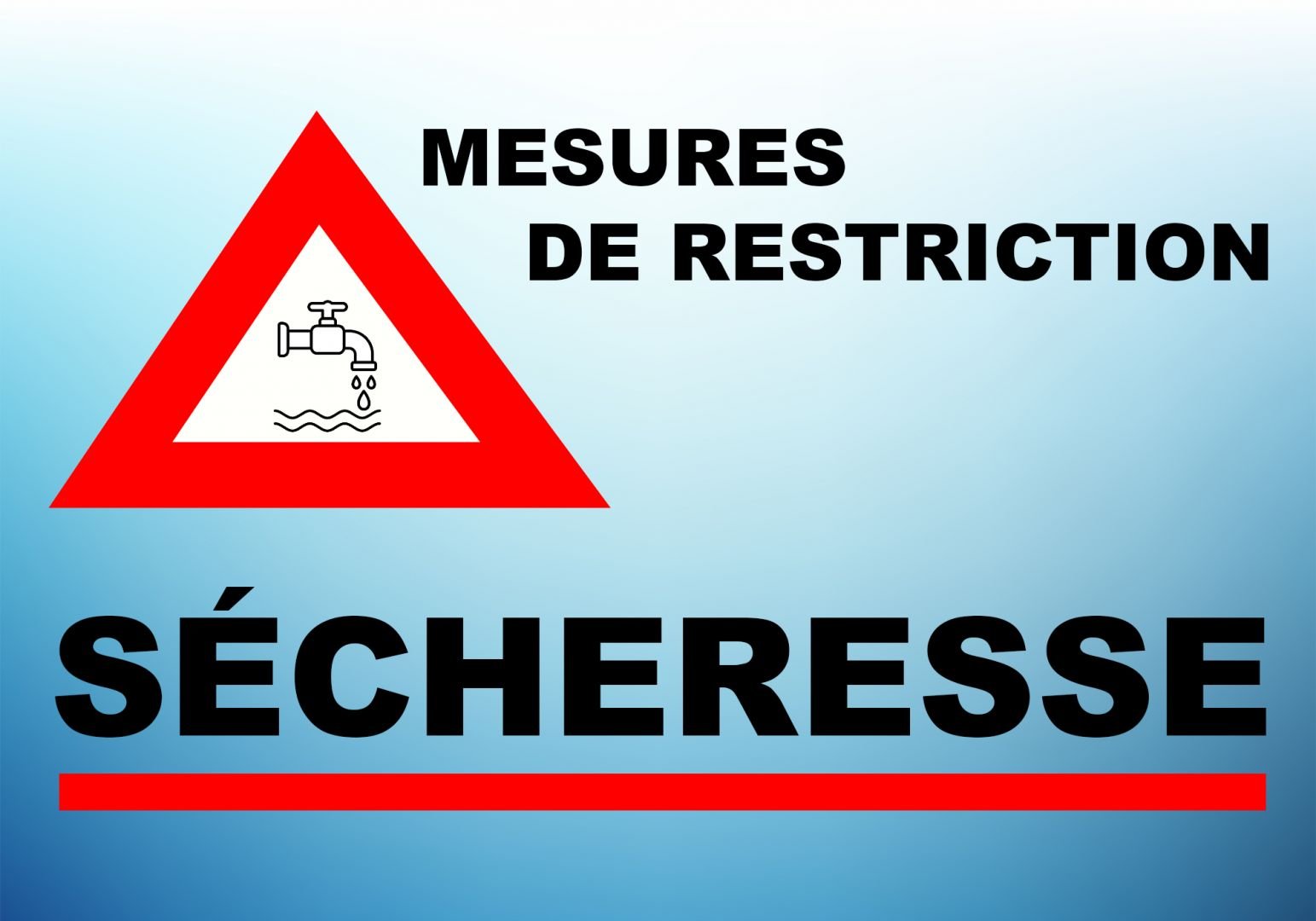 SÉCHERESSE : premières restrictions des usages d'eau en Drôme :: Montelimar  Agglomération