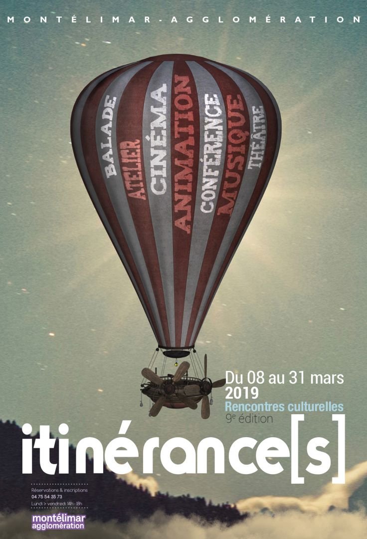 affiche Itinérances 2019